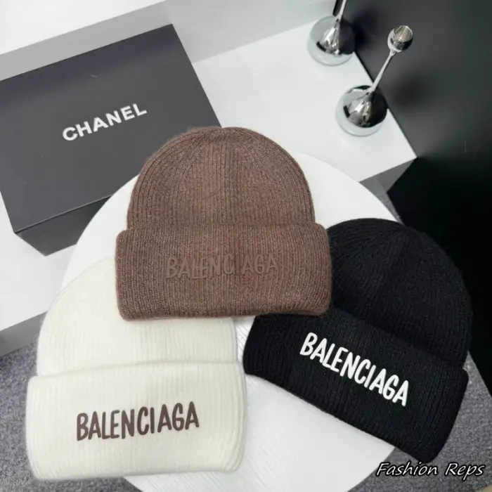 Balenciaga Bold Block Logo Beanie In Different Colors