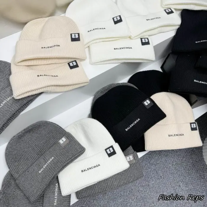 Balenciaga BB Logo Patch Beanie In Different Colors