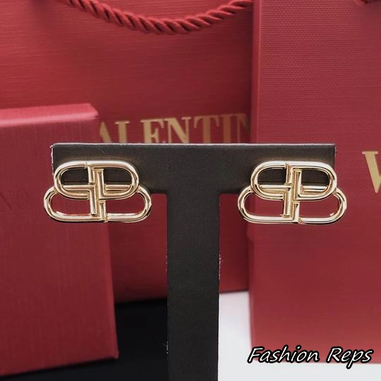 Balenciaga BB Icon Stud Earrings