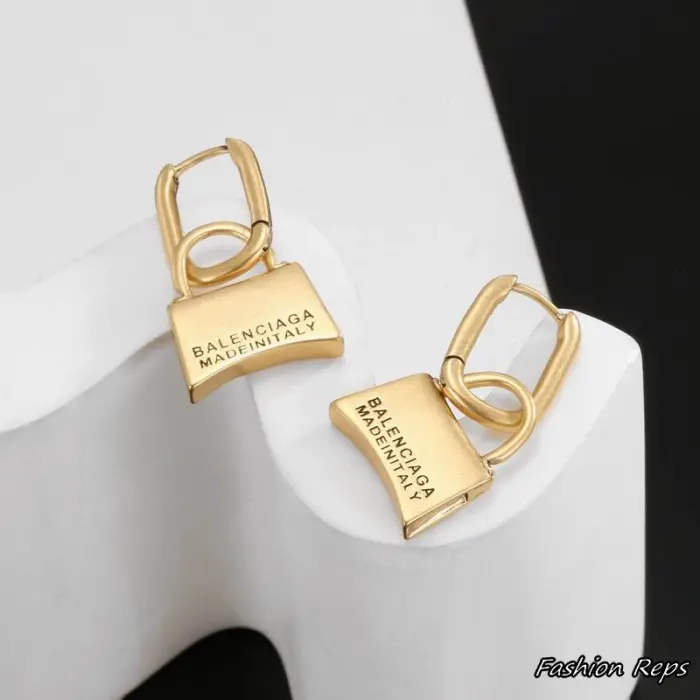 Balenciaga Hourglass Bag Earrings