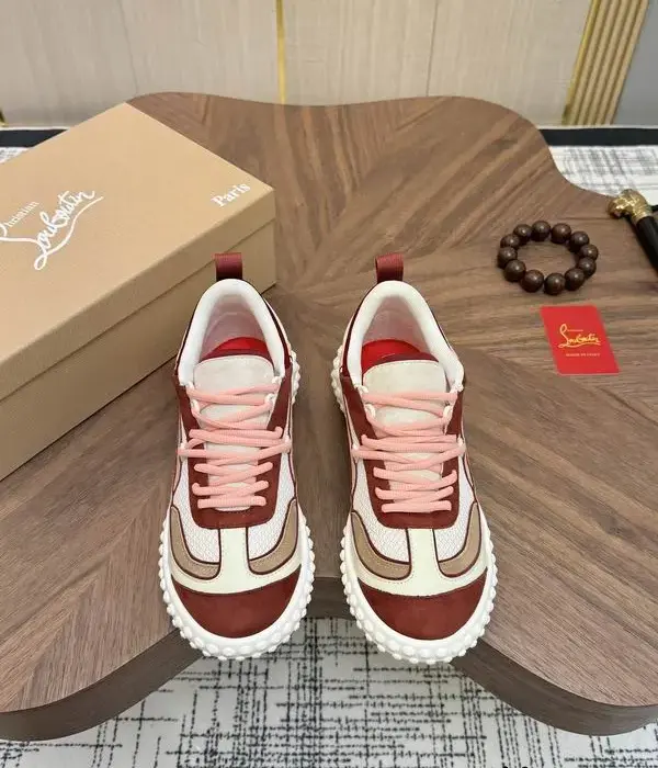 Christian Louboutin Mara Sneakers With Spiked Rubber Sole