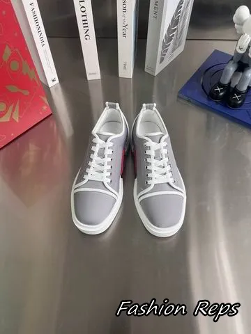 Christian Louboutin Adolon Junior Sneakers With Signature Red Arch Detail In Different Colors
