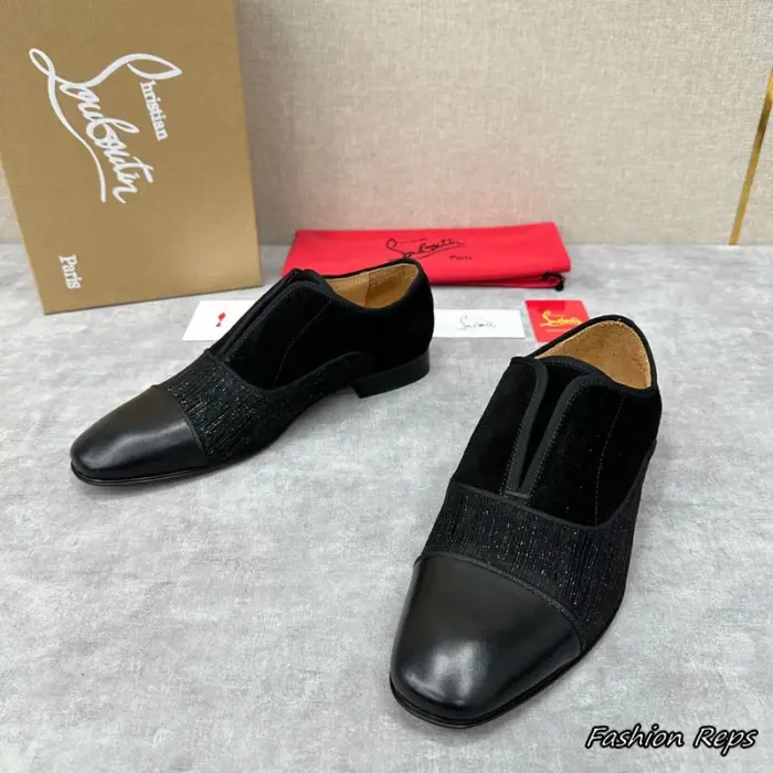 Christian Louboutin Alpha Male Loafers In Black
