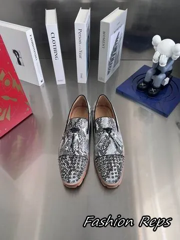 Christian Louboutin Men's Snakeskin Loafers