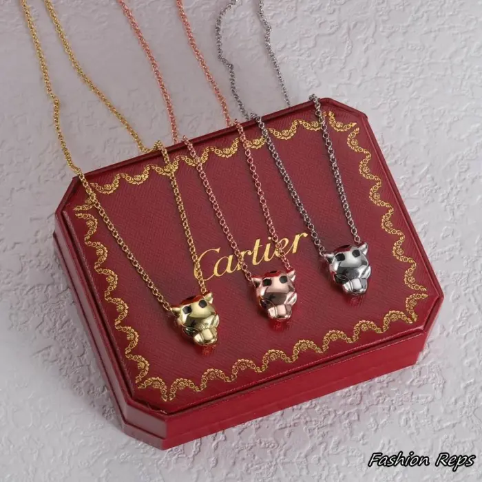 Cartier Panthere de Cartier Necklace In Different Colors