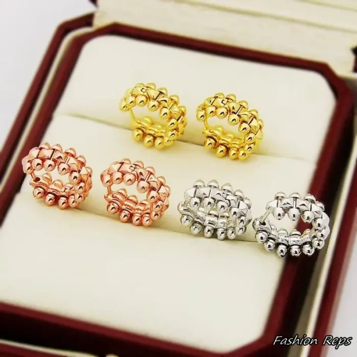 Cartier Clash De Hoop Earrings In Different Colors
