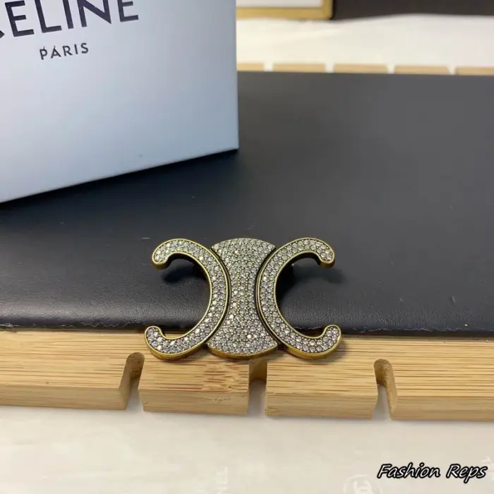 Celine Triomphe Brooch
