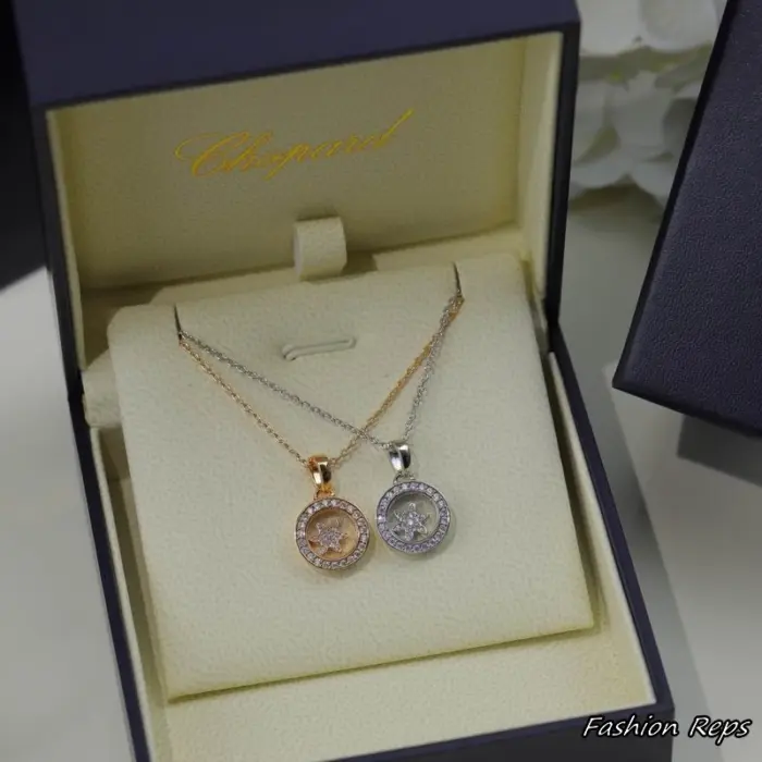 Chopard Happy Diamonds Necklace In 2 Colors