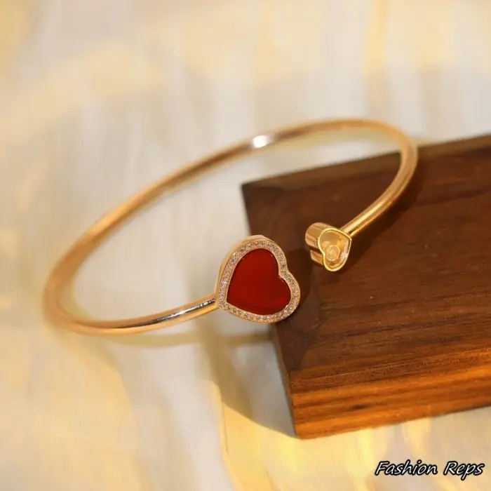 Chopard Iconic Happy Hearts Bracelet In Different Colors
