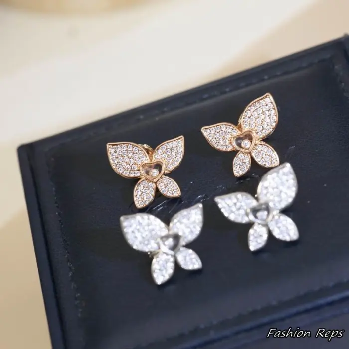 Chopard X Mariah Happy Butterfly Carey Earrings In 2 Colors