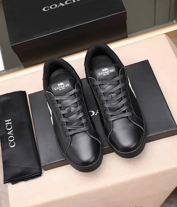 Coach Low Top Trainers With Diamond Shaped Side Patch In Different Colors