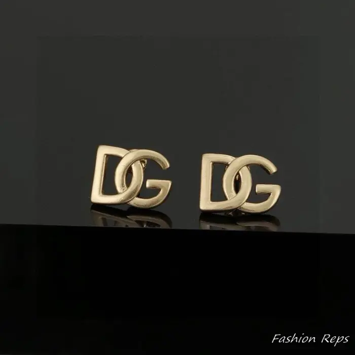 Dolce & Gabbana DG Logo Stud Earrings