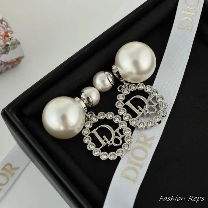 Dior Silver Tribales Earrings