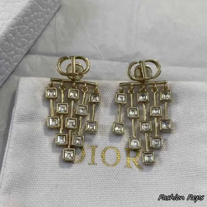Dior Deco Chandelier Earrings
