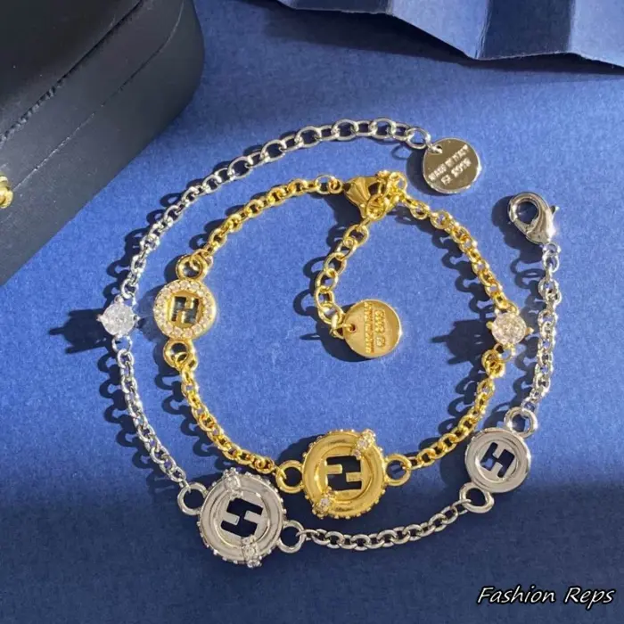Fendi O’Lock Chain Bracelet In 2 Colors