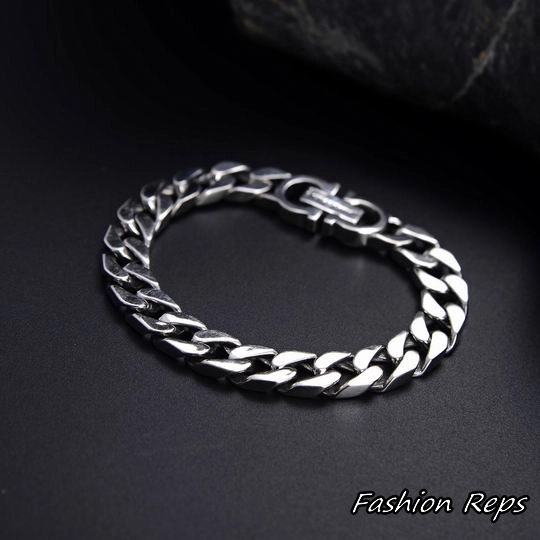 Ferragamo Gancini Curb Chain Bracelet