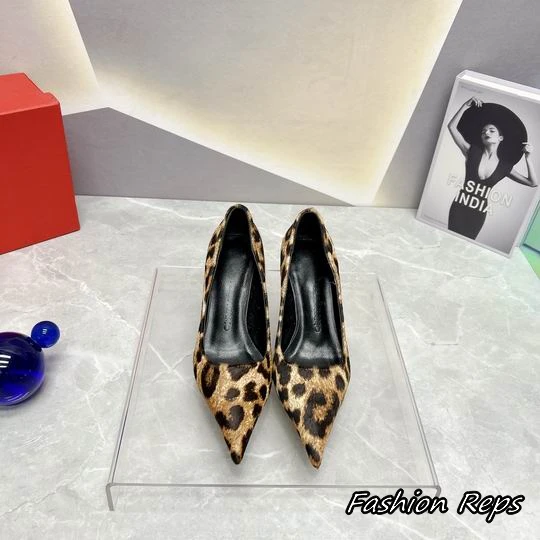 Ferragamo Women's Leopard Print Heels