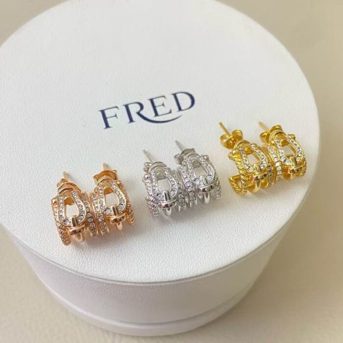 Fred Force 10 Hoop Earrings