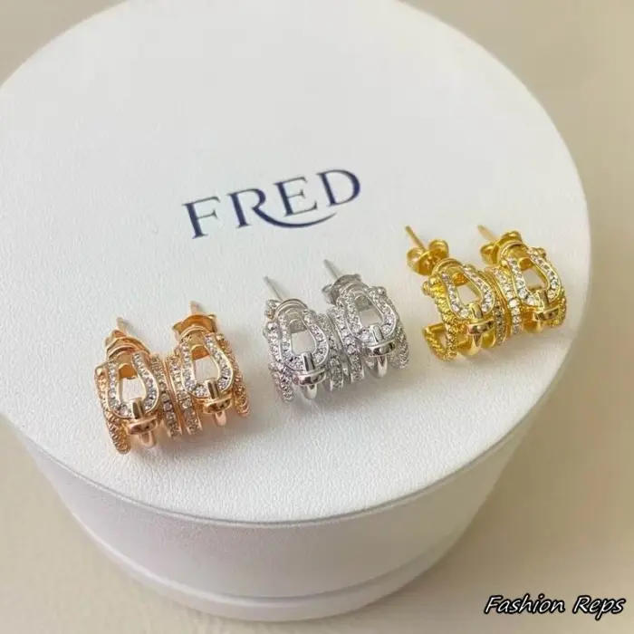 Fred Force 10 Hoop Earrings In Different Colors