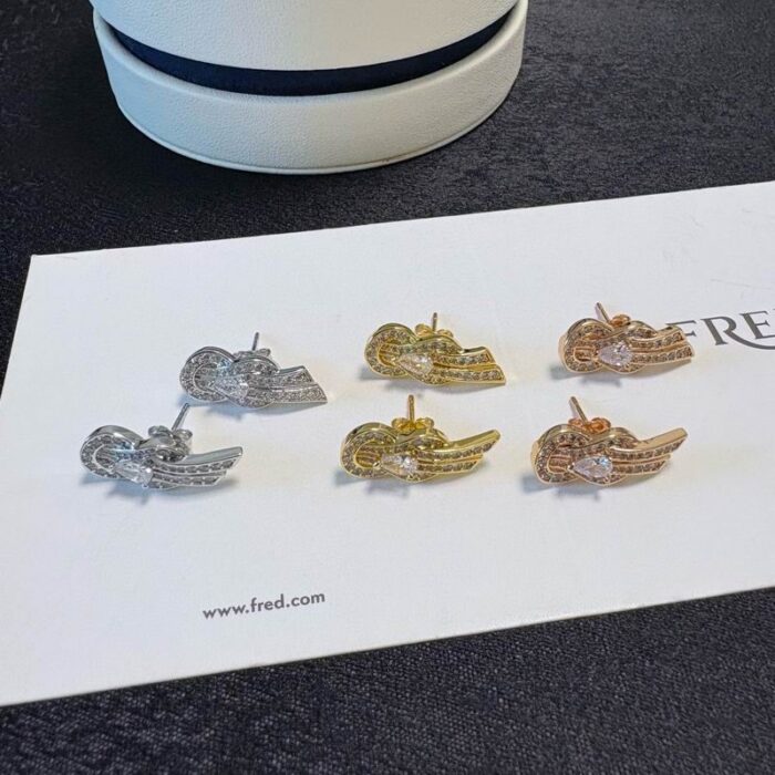 Fred Chance Infinie Stud Earrings In Different Colors