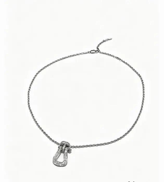 Fred Force 10 Vertical Pendant Necklace In 2 Colors