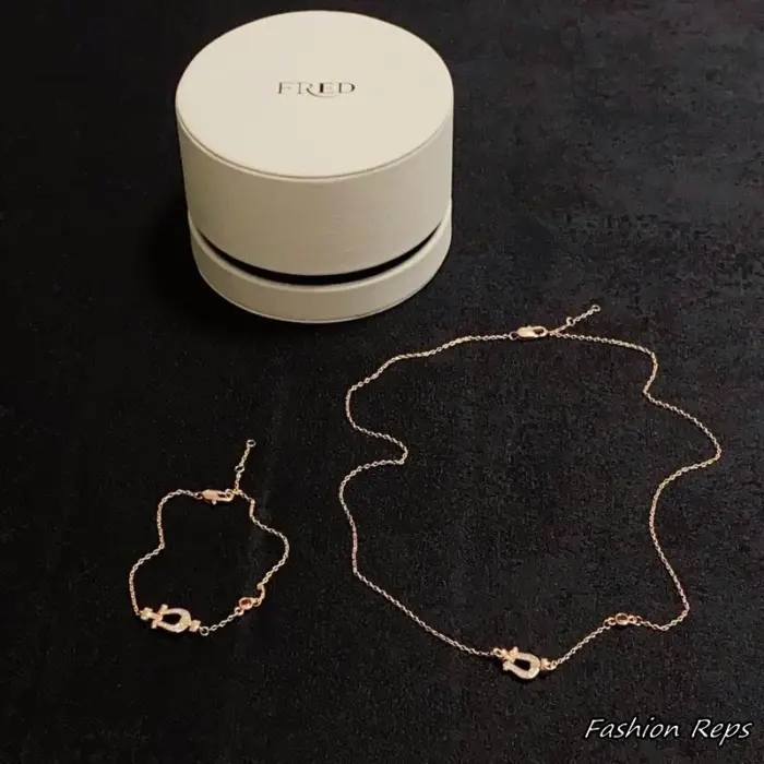 Fred Force Chain Necklace & Bracelet Set