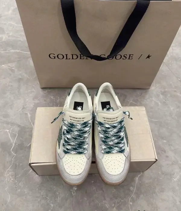 Golden Goose Ball Star Women's Crocodile Print Sneakers