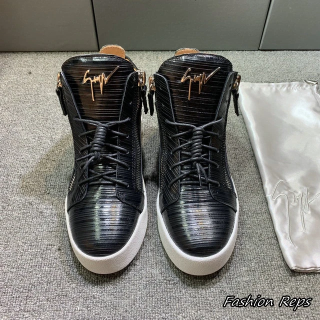 Giuseppe Zanotti Kriss Mid Top Sneakers In Black