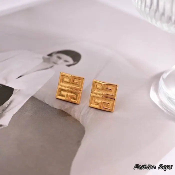 Givenchy 4G Anagram Stud Earrings