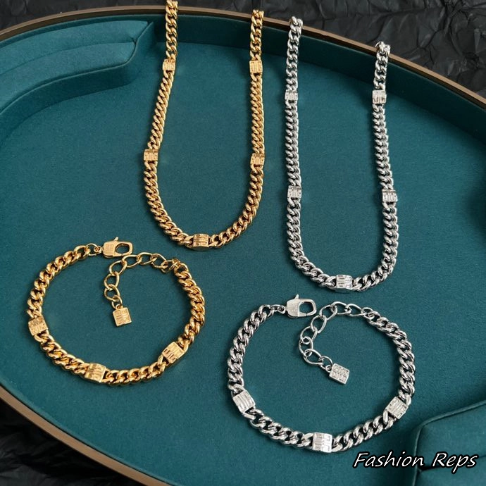 Givenchy 4G G Link Necklace & Bracelet Sets