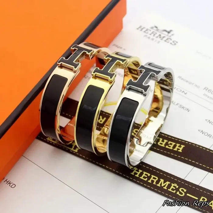 Hermès Clic H Logo Bracelets In Different Colors