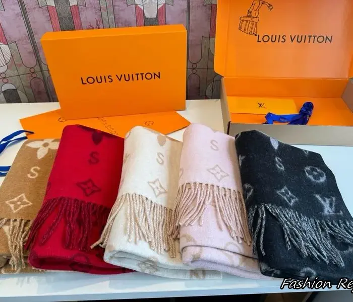 Louis Vuitton Monogram Scarfs In Multiple Colors