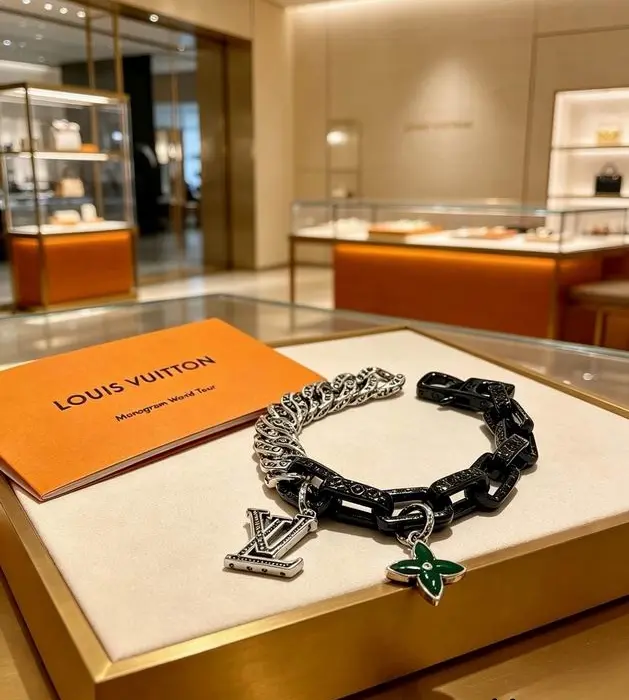 Louis Vuitton LV Pearly Flower Bracelet