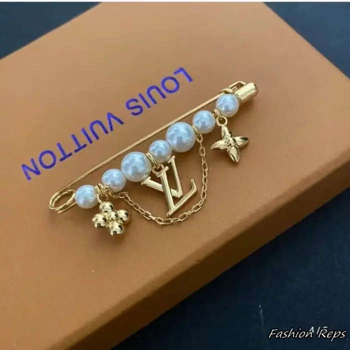 Louis Vuitton Pearl Brooch