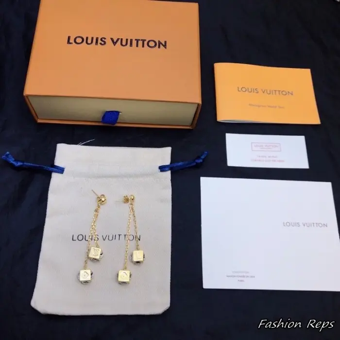 Louis Vuitton Gamble Drop Earrings