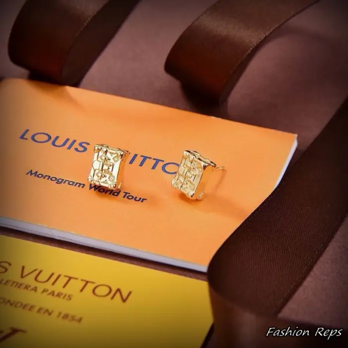 Louis Vuitton Petite Malle Stud Earrings