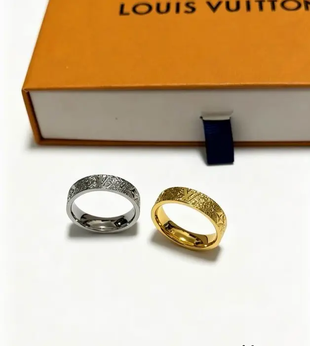 Louis Vuitton Monogram Strass Ring In 2 Colors