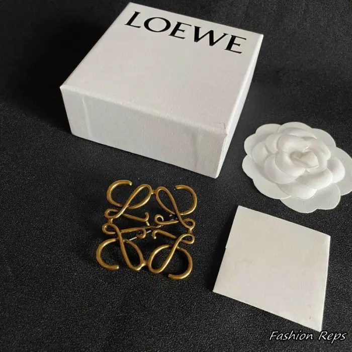 Loewe Anagram Brooch