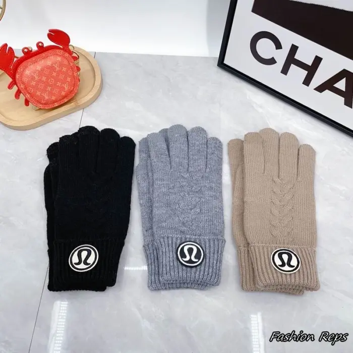 Lululemon Cable Knit Winter Gloves In Different Colors