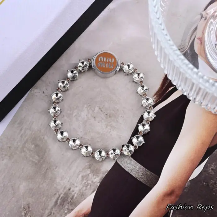 Miu Miu Metal Bracelet In 2 Colors