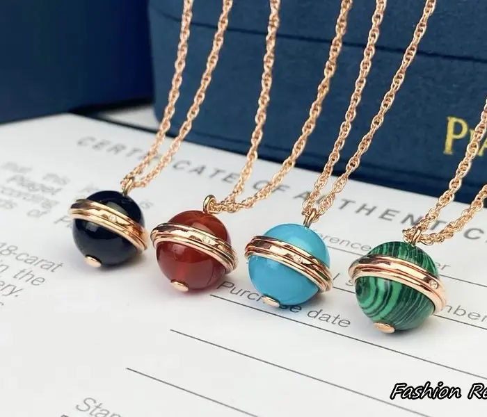 Piaget Possession Carnelian Bead Pendant Necklace In Different Colors