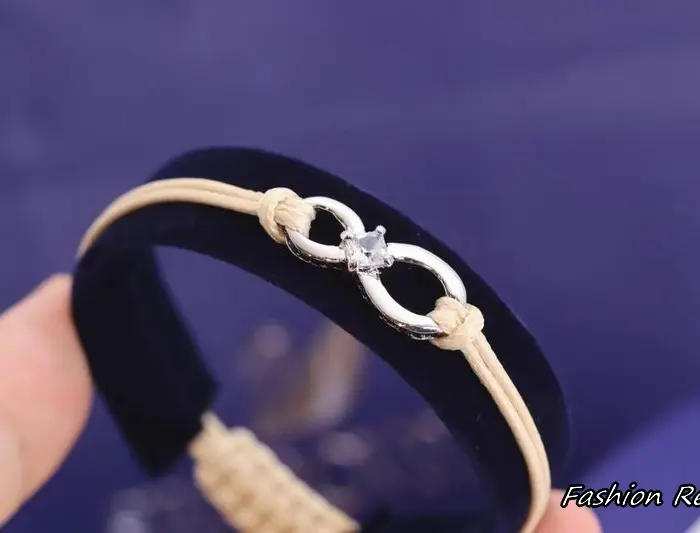 Swarovski Infinity Bangle Plated Bracelet