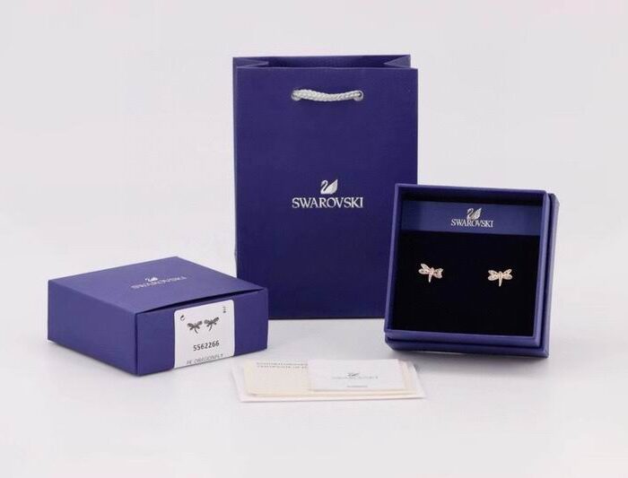 Swarovski Eternal Dragonfly Stud Earrings