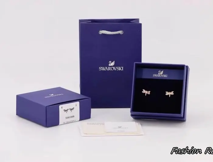 Swarovski Eternal Dragonfly Stud Earrings
