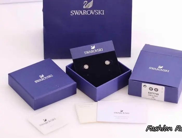 Swarovski Luckily Collection Evil Eye Stud Earrings
