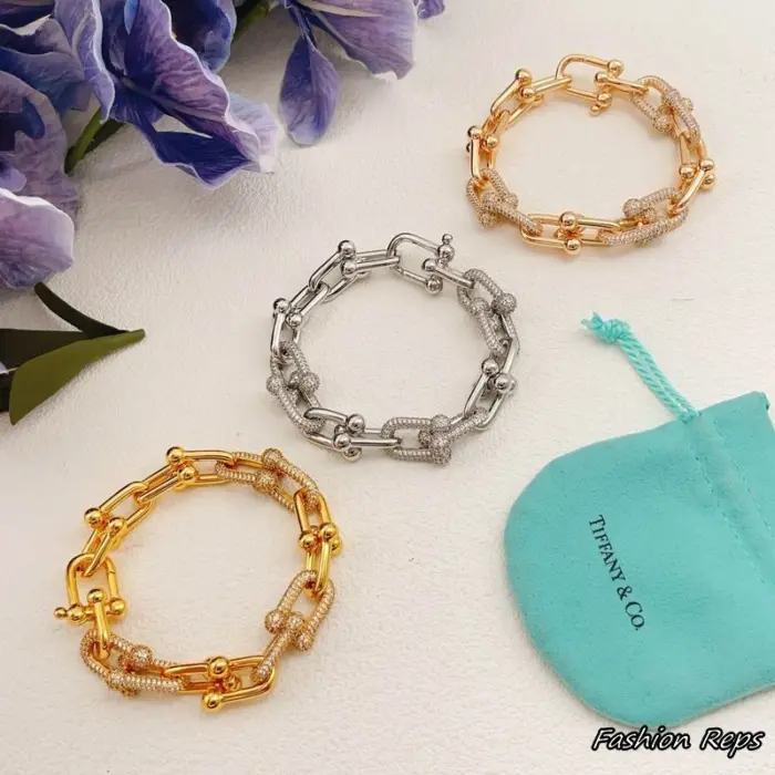 Tiffany & Co. Hard Wear Medium Link Bracelet In Different Colors