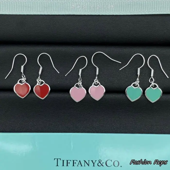 Tiffany & Co. Heart Tag Earrings In Different Colors