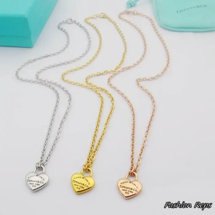Tiffany & Co. Heart Tag Pendant In Different Colors