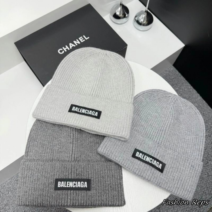 Balenciaga Rubber Logo Beanie In Multiple Colors