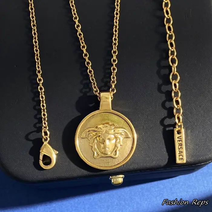 Versace Medusa Biggie Pendant Necklace